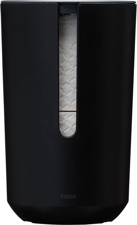 Tiger tess - porte-rouleau de rechange avec couvercle - autoportant - noir anthracite