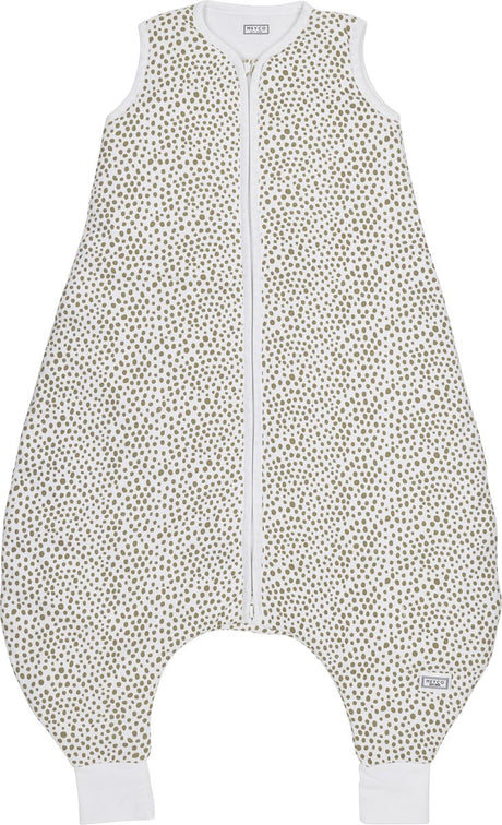 Meyco bébé guépard bébé hiver sommeil salopette pull - taupe - 80 cm - 2,0 tog