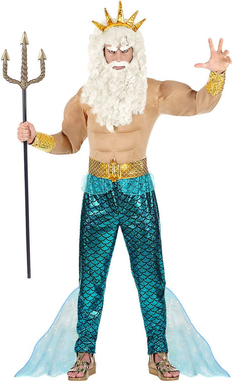 Costume Finidi Poséidon pour hommes de luxe