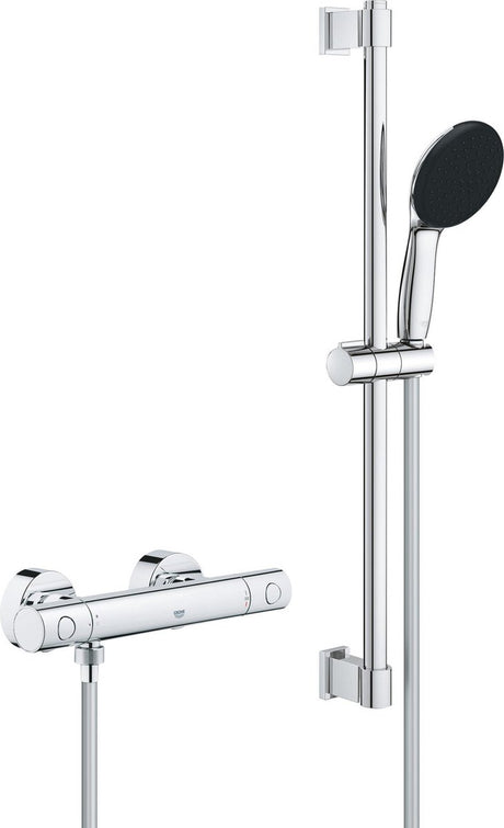 Grohe quickfix Precision Get ensemble de douche - économie d'eau - chrome