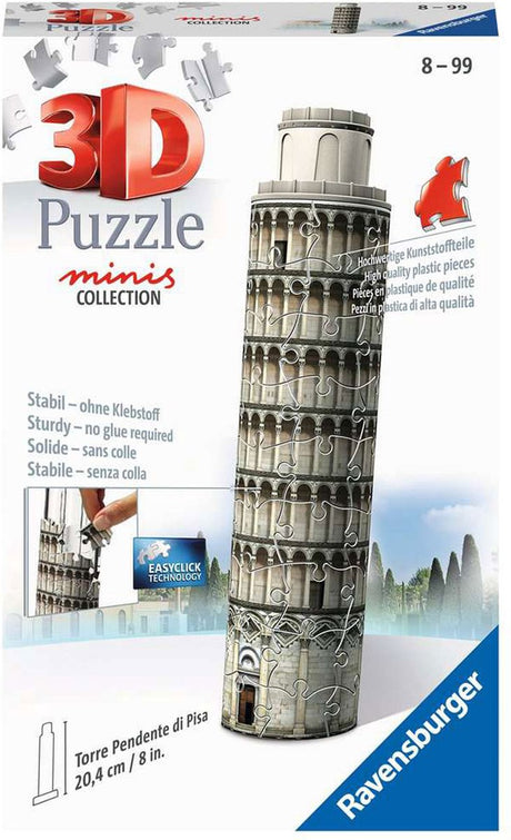 Tour Ravensburger Mini Schiefer - Bâtiments de puzzle 3D de Pise