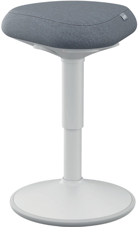 Tabouret actif Leitz ergo avec siège confort - tabouret de bureau - tabouret ergonomique - gris foncé