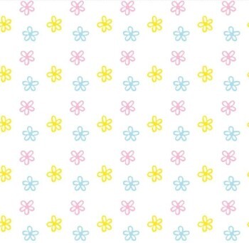 Duni Serviette de Pâques fleurs multi 33x33 cm