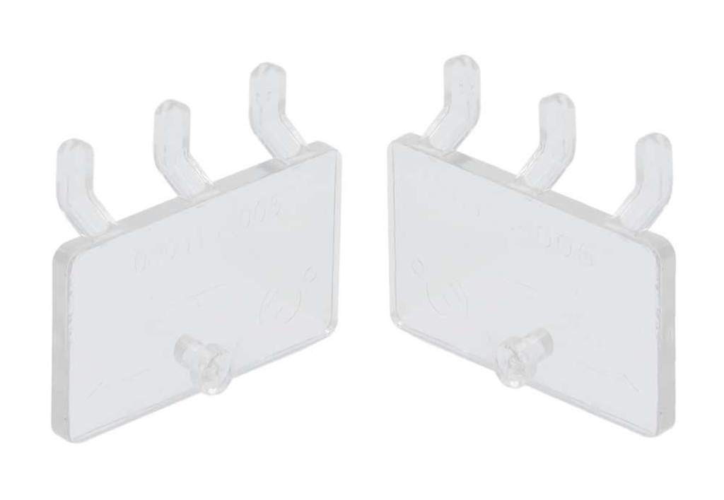 Ensemble de supports de rack sans marque l r brochure d'affiche en plastique