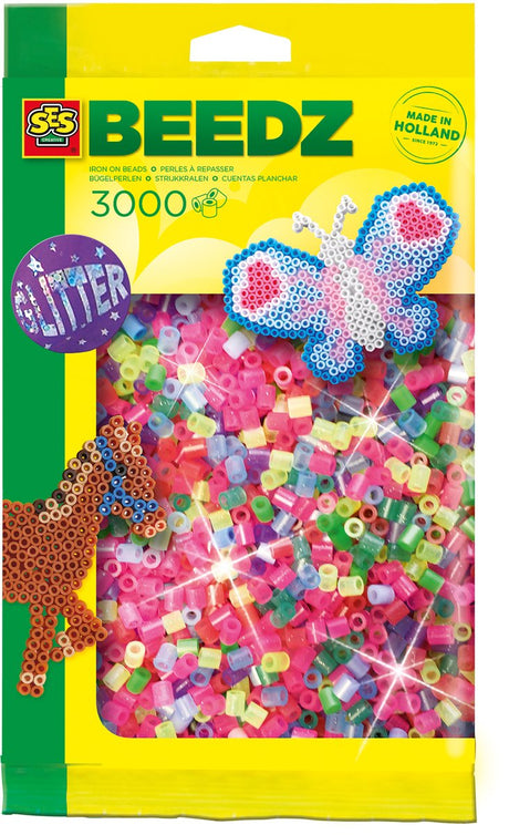Ses creative ses perles thermocollantes - paillettes, 3000 pcs.