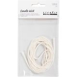 Mèche Creativ company pour stéarine, adaptée aux bougies coulées d'un diamètre de 50-70 mm, 100 gr, 3 m 1 boîte
