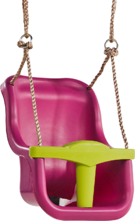 Balançoire bébé Kbt luxe violet lime