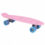 Alert skateboard d'extérieur 55 cm rose