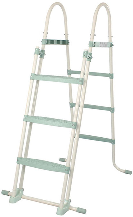 Escalier de piscine plastique vert 107 cm