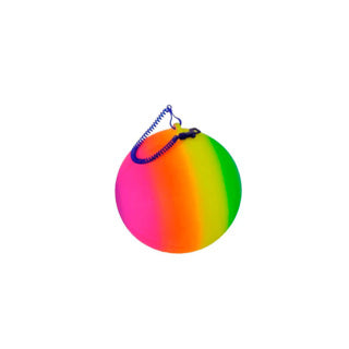 Boule arc-en-ciel avec ficelle | 4 pièces