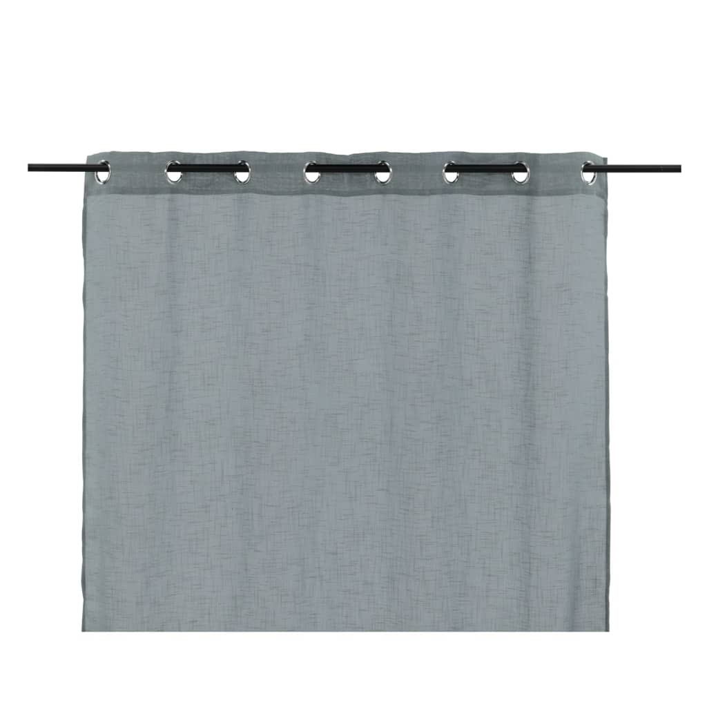 Curtain de maison en avance Kaya 240x140 cm Gris clair en polyester