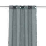 Curtain de maison en avance Kaya 240x140 cm Gris clair en polyester
