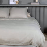 Venture Home Venture Home Duvet cover Mila 220x240 cm Cotton light gray