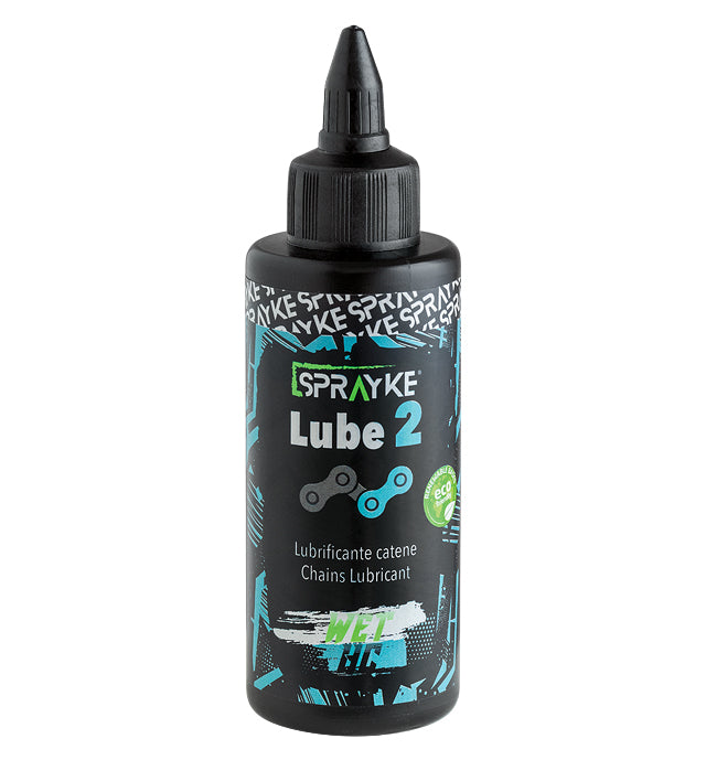 Pulvérisation de la chaîne de vélos Lubricant humide 120 ml