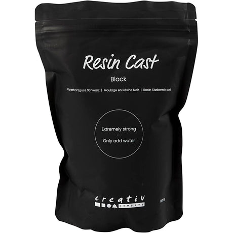 Creativ company résine coulée noir, noir, 800 gr 1 boîte
