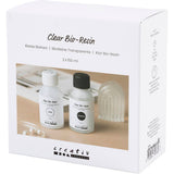Creativ company bio-résine transparente, transparente, 2x150 ml 1 boîte