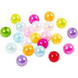 Perles de cire Creativ Company, d 8 mm, diamètre du trou 1 mm, env. 2000 pièces, couleurs nacre, 500 gr 1 sachet