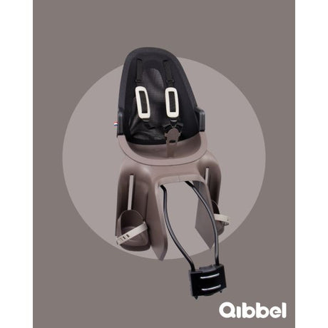 Cadre pneumatique de siège arrière Qibbel noir marron clair