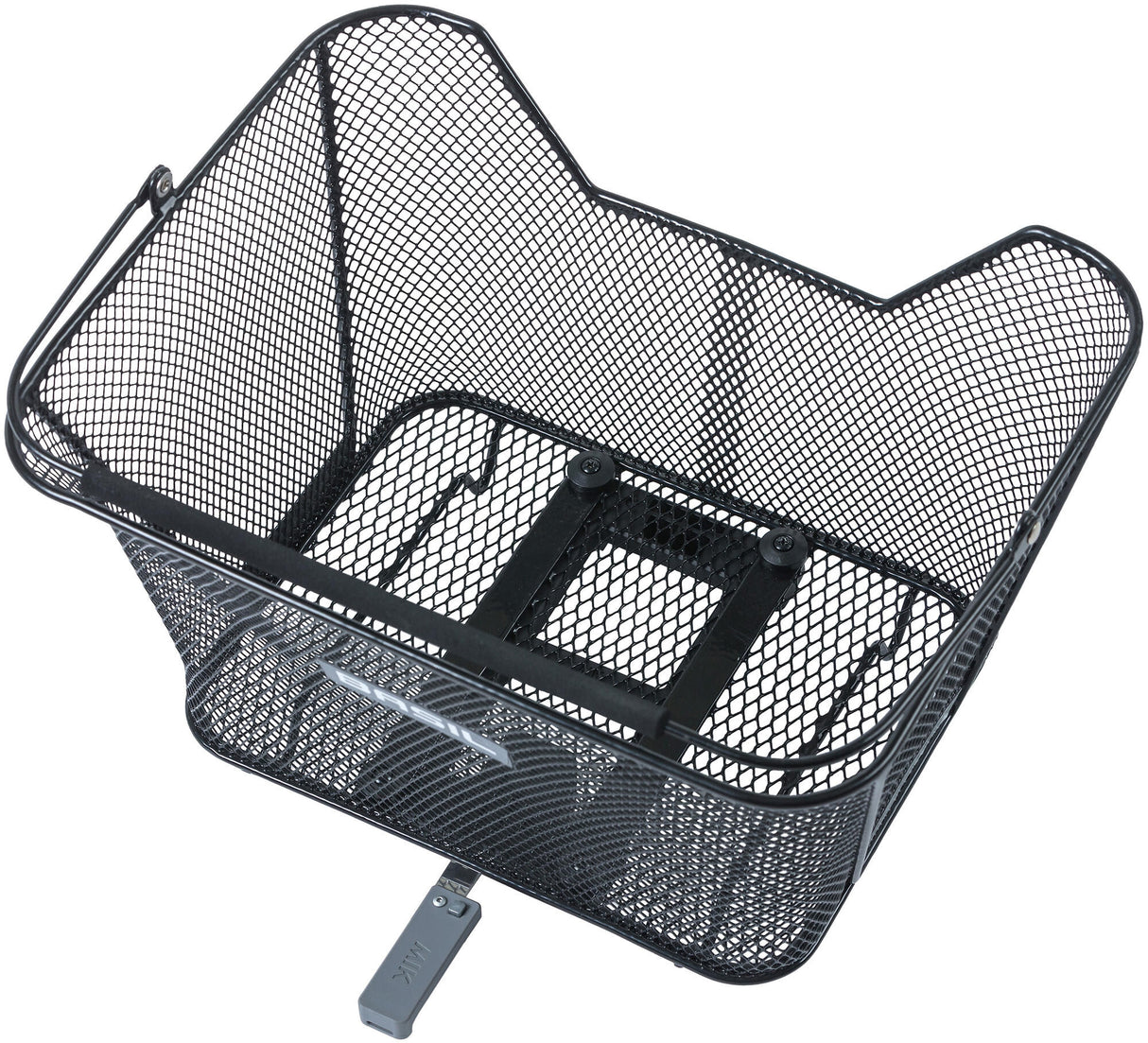 Basil Lesto Mik - Panier à vélo - à l'arrière - noir