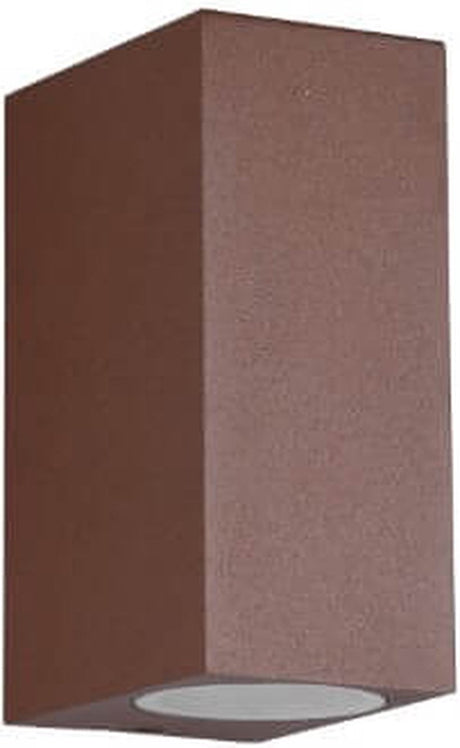 Trio Roya - applique - couleur rouille - excl. 2x gu10 4,9w - éclairage extérieur - ip44