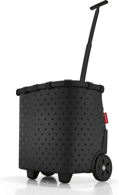 Chariot de courses Reisenthel carrycruiser - 40l - structure points brillants noir
