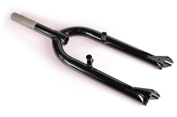Fourche BMX 20 freestyle noire avec came