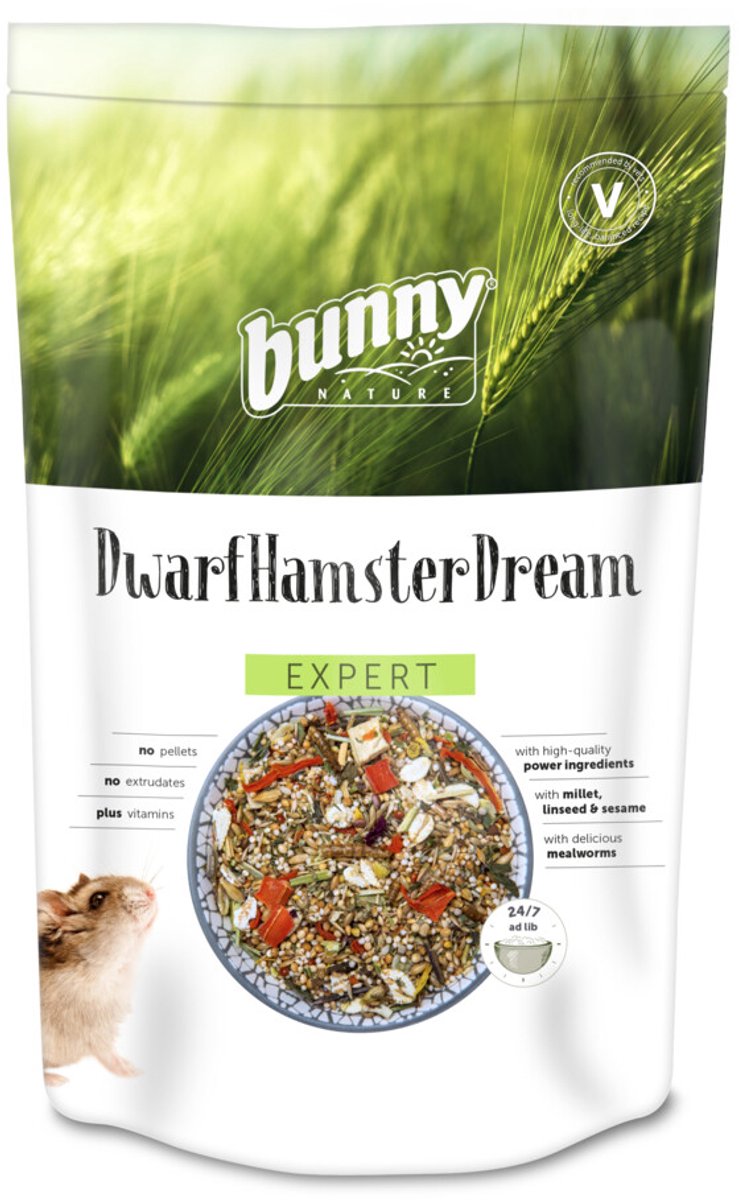 Bunny nature - expert en rêves de hamster nain - 500 g