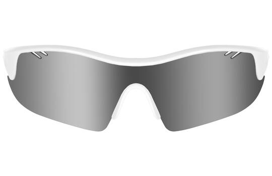 Trivio - lunettes de cyclisme Vento Nova verres blancs miroir noir