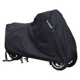 Ds cover housse moto alfa 3w avec espace pour top case - noir