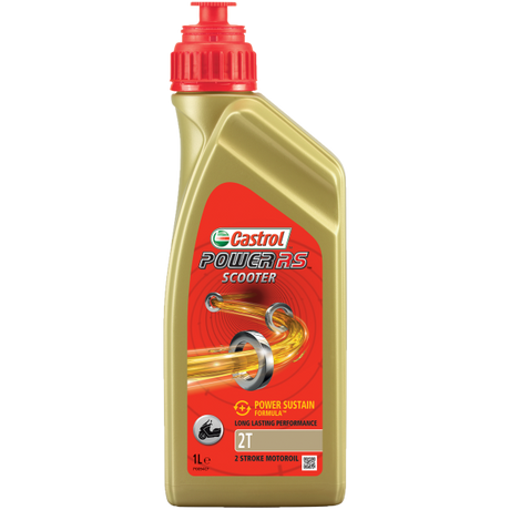 Castrol Oil Power RS Scooter 2T Bottle de 1 litre