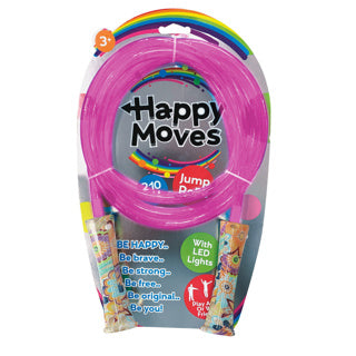 Happy move corde à sauter LED 210 cm 2 assortis