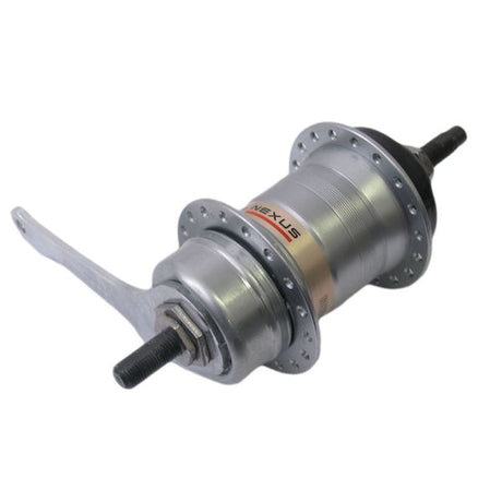 Shimano moyeu de vitesse 3 vitesses nexus dx sg-3c41 120 168 36 c-frein - argent
