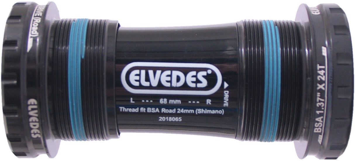 Player Shaft Elvedes Hollowtech Shimano Race 24mm Black