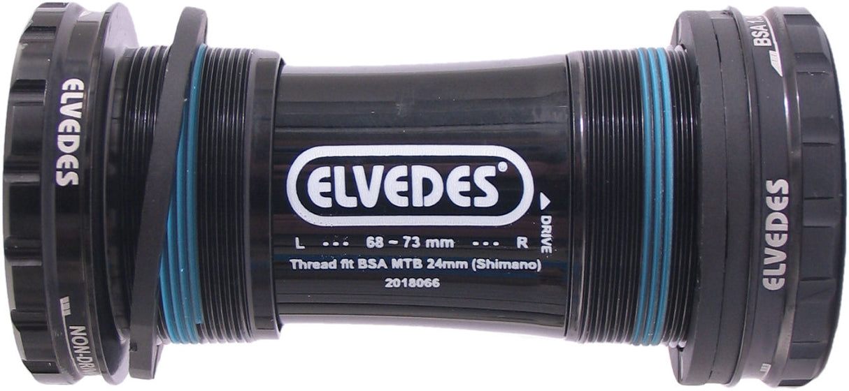 Player axle Elvedes Shimano MTB ATB 24mm Black