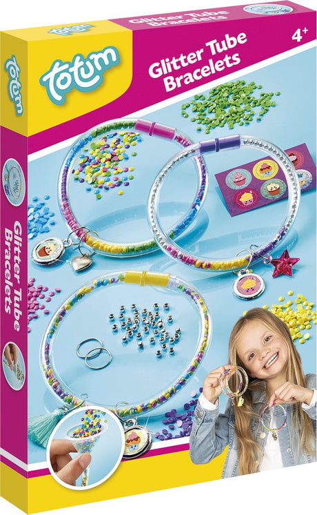 Réalisation de bracelets tubes à paillettes Totum
