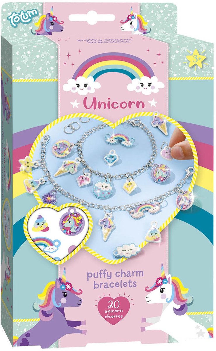 TOTUM UNICORN - Bracelets à charme gonflé