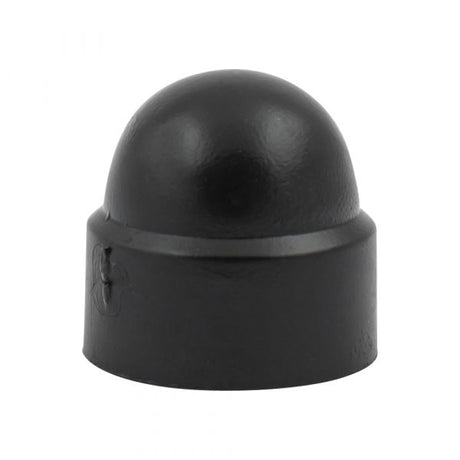 Écrou à capuchon m6 pot en plastique noir 50 pcs.