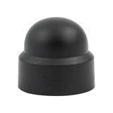Écrou à capuchon m8 pot en plastique noir 50 pcs.