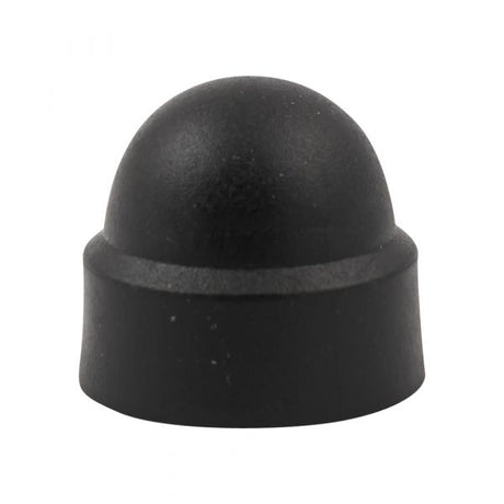 Écrou à capuchon m10 pot en plastique noir 50 pcs.