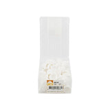 Écrou à capuchon m10 pot en plastique blanc 50 pcs.