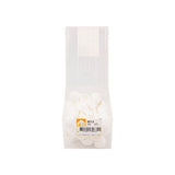 Écrou à capuchon m12 pot en plastique blanc 50 pcs.