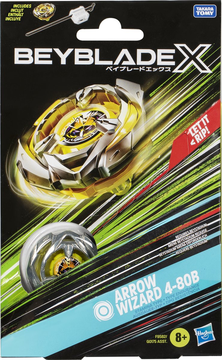 Beyblade x starter pack haut assorti | 2 pièces