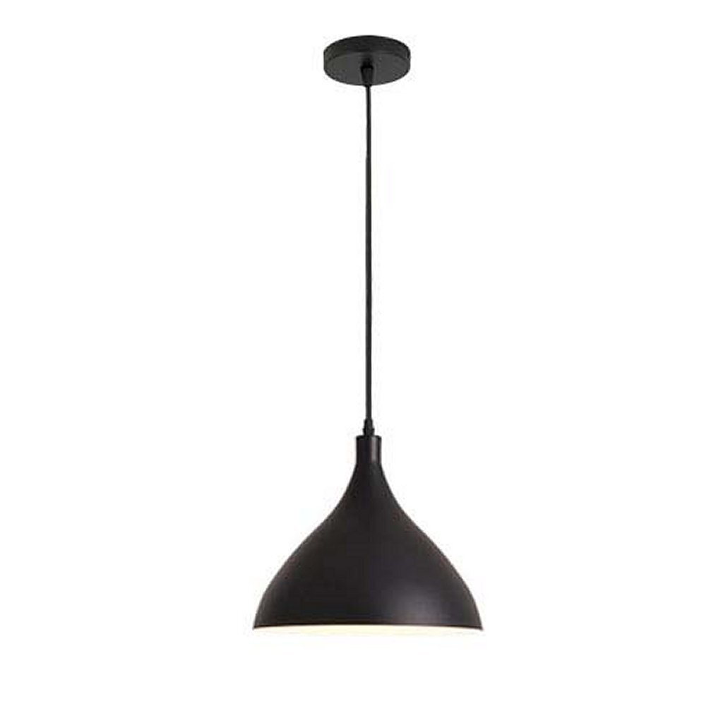 Homestyle pro mk105-gb lampe suspendue industrielle 27x24 cm métal doré noir