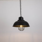 Homestyle pro homestyle mk107-bb industriële hanglamp 33x26 cm zwart metaal