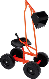 Petit pied - excavateur avec roues
