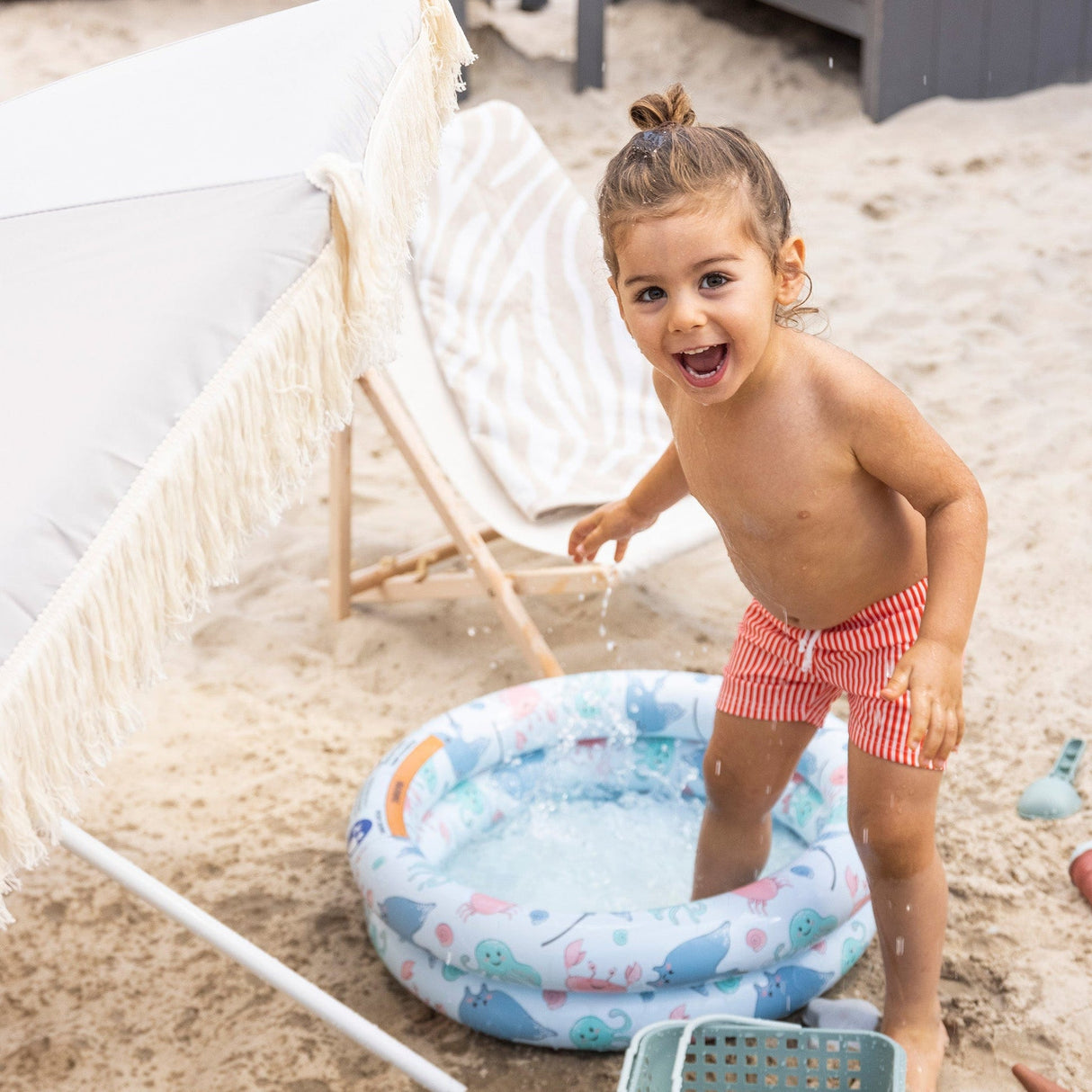 Magie marine | piscine bébé bleue ø 60 cm