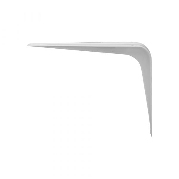 Support d'étagère en acier embouti 90mm x 65mm