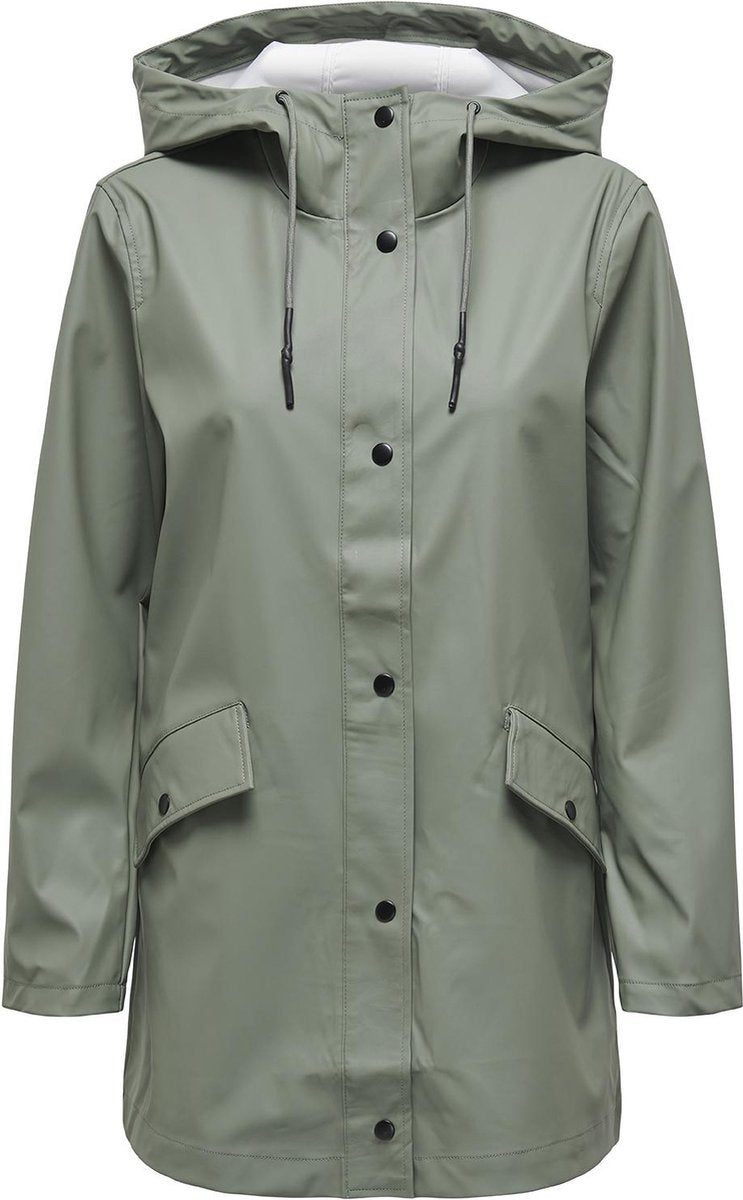 Only veste onlelisa imperméable otw noos 15261734 vert agave dames taille - xl