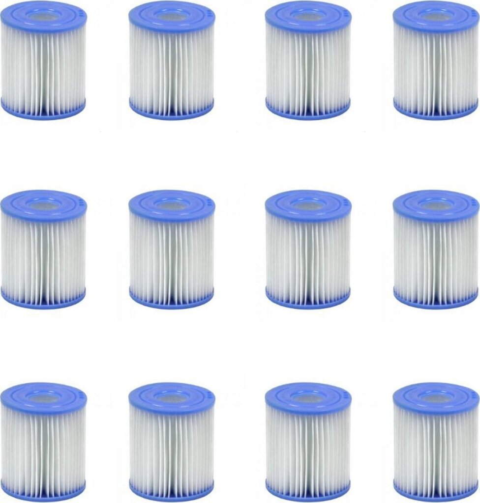 Intex 29007 29008 cartouches filtrantes h lot de 12 pièces