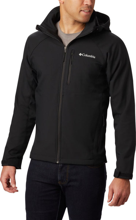 Veste d'extérieur Columbia Cascade Ridge™ III Softshell pour homme - Noir - Taille L